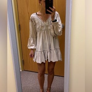 Free People “much love” mini dress
